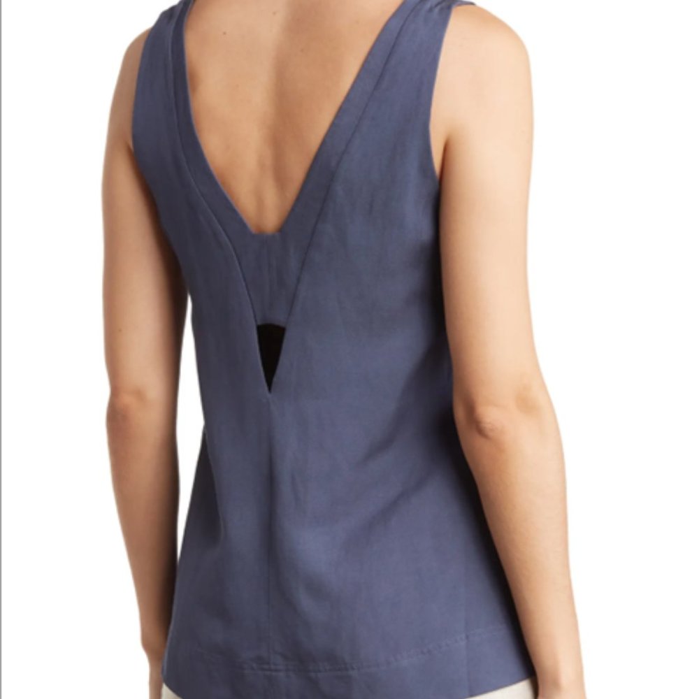 NEW! Reiss Emi V-Neck Tank Top - Size 4 - Picture 2 of 6